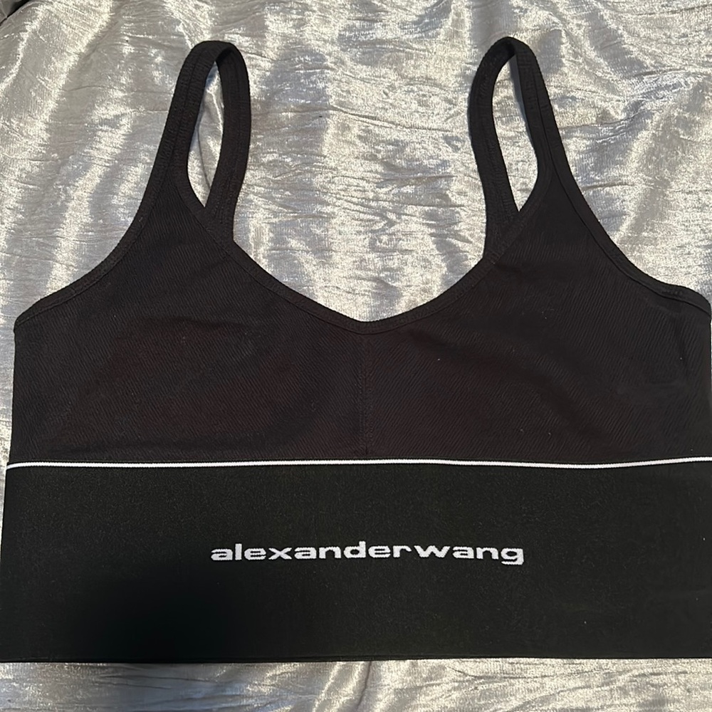 Black and white  Alexander Wang 2 piece set Bralette and Brief